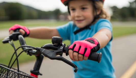 kids cycling gloves safe