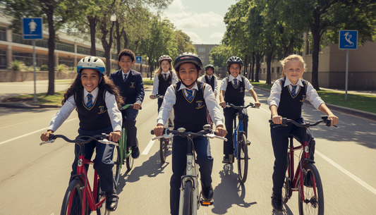 safe cycling routes for students