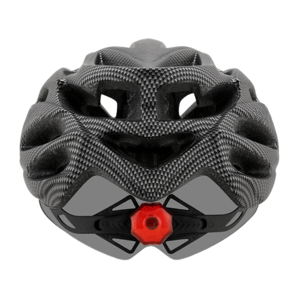 Bike Helmet with Detachable Visor & LED – CycloGuard™-ridecyclonix.com