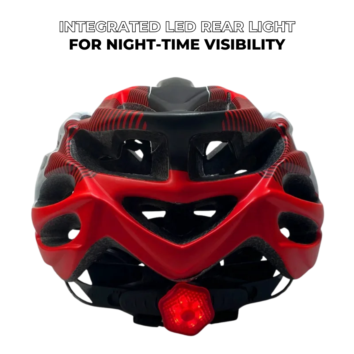 Bike Helmet with Detachable Visor & LED – CycloGuard™-ridecyclonix.com