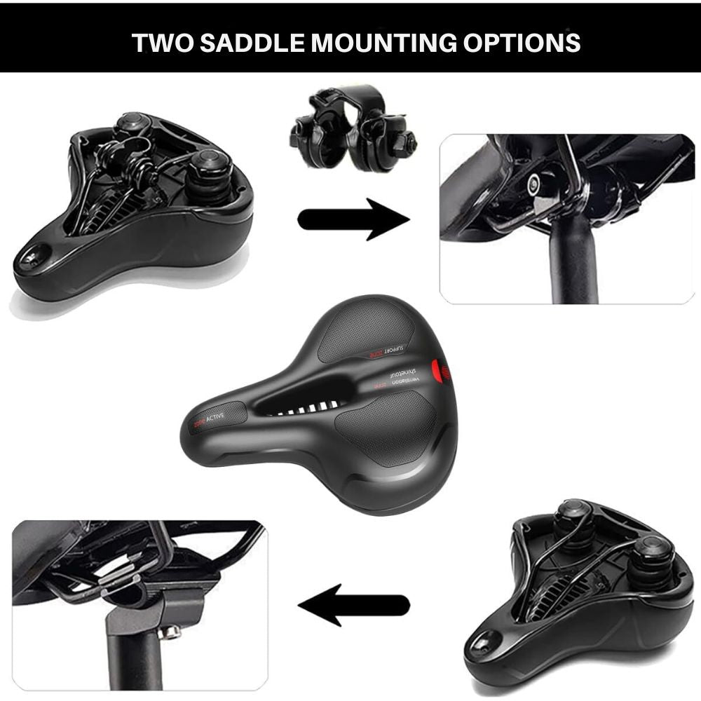 Maximum Comfort Bike Saddle – CycloSoft™-ridecyclonix.com