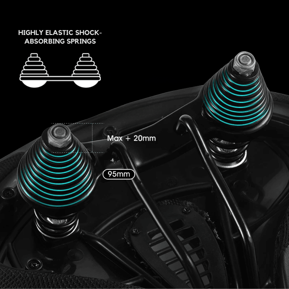 Extra Wide Comfort Bike Saddle – MaxiComfort™-ridecyclonix.com