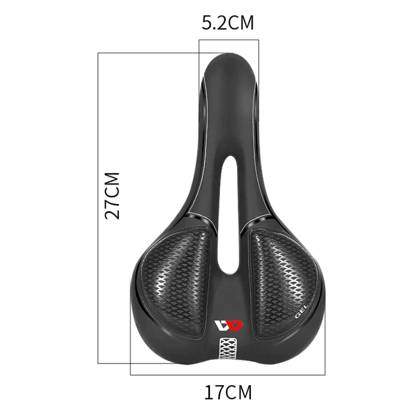 Ultra-Comfort Bike Saddle – SiliconRide™-ridecyclonix.com