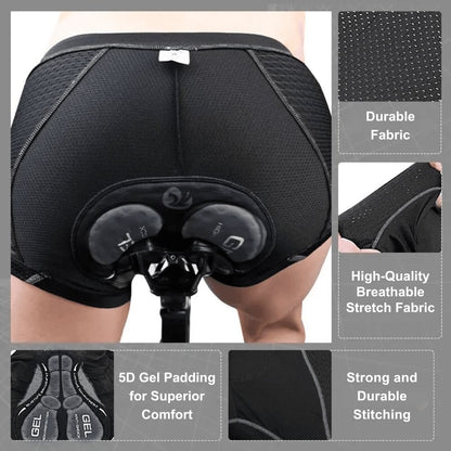 Cycling Underwear with 5D Gel Padding – CycloGel™-ridecyclonix.com