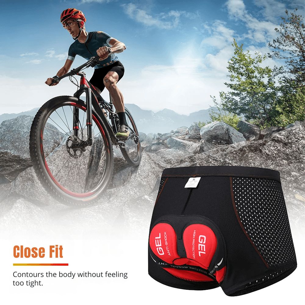Cycling Underwear with 5D Gel Padding – CycloGel™-ridecyclonix.com