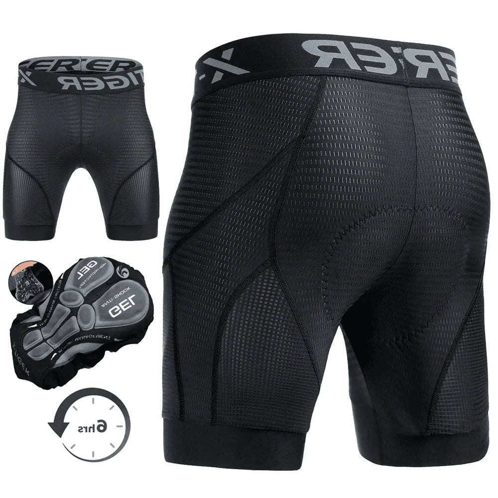 Cycling Underwear with 5D Gel Padding – VeloShield™-ridecyclonix.com