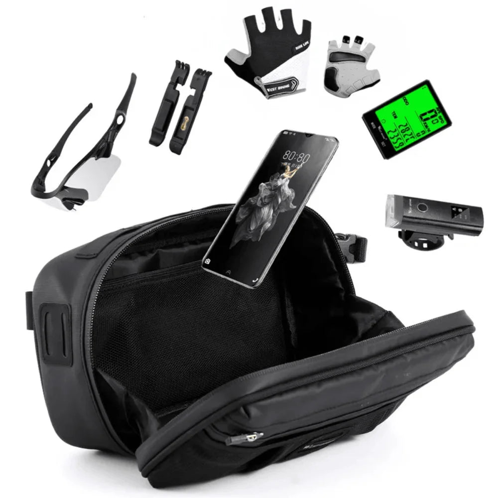 Spacious Handlebar Bag – BarCarrier™-ridecyclonix.com