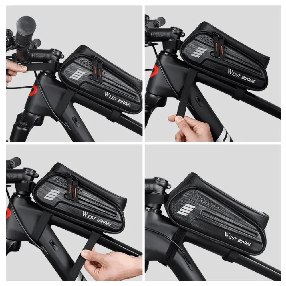 Handlebar Bag with Touchscreen Access – HandleBag™-ridecyclonix.com