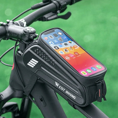 Handlebar Bag with Touchscreen Access – HandleBag™-ridecyclonix.com
