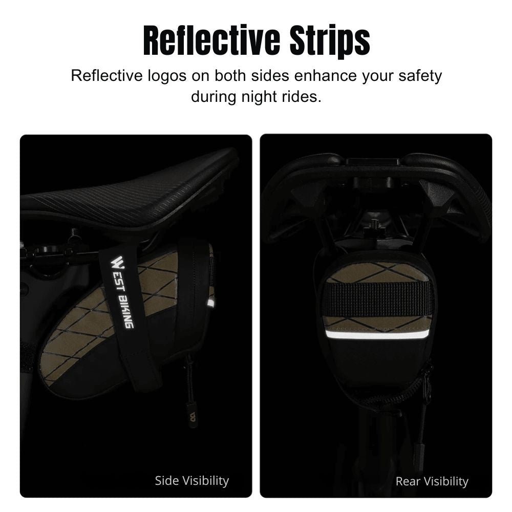 Lightweight & Secure Saddle Bag – SaddleSwift™-ridecyclonix.com